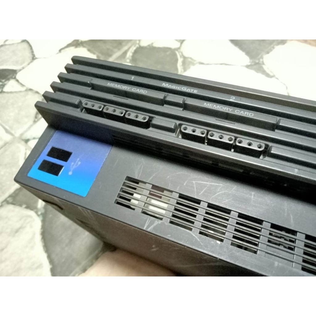 Jual Casing PS2 Fat SCPH-5XXXX Hitam Transfaran Lengkap | Shopee Indonesia