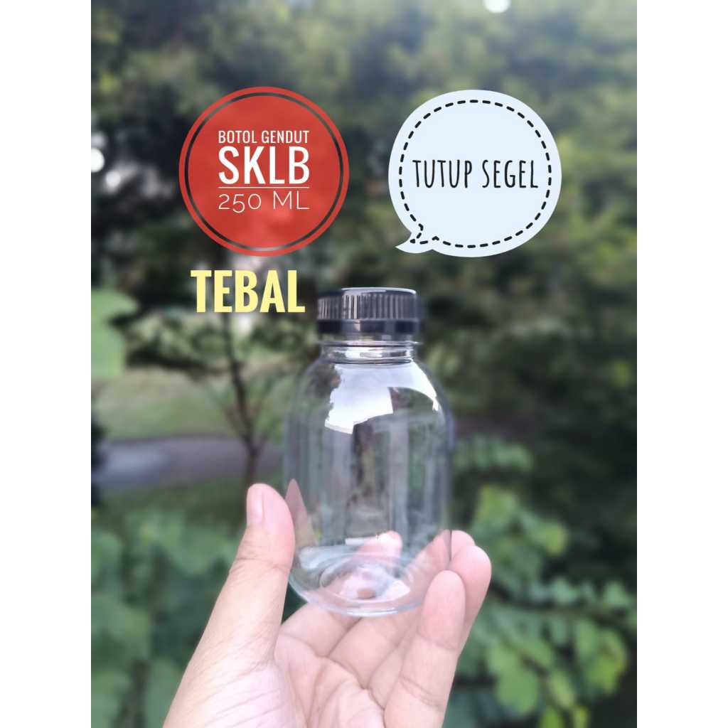 Jual 26 31 Botol Kale Gendut Gemuk Gemoy Pendek Chubby 250 ml TEBAL ...