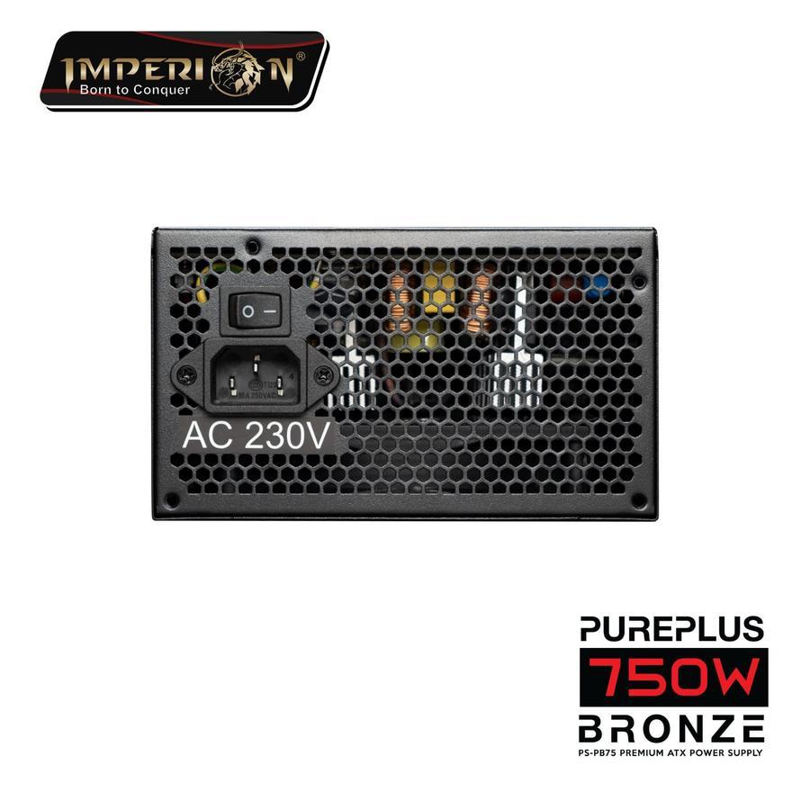 Jual Power supply imperion pureplus 750w 80+ Bronze / PSU 750w / PSU ...