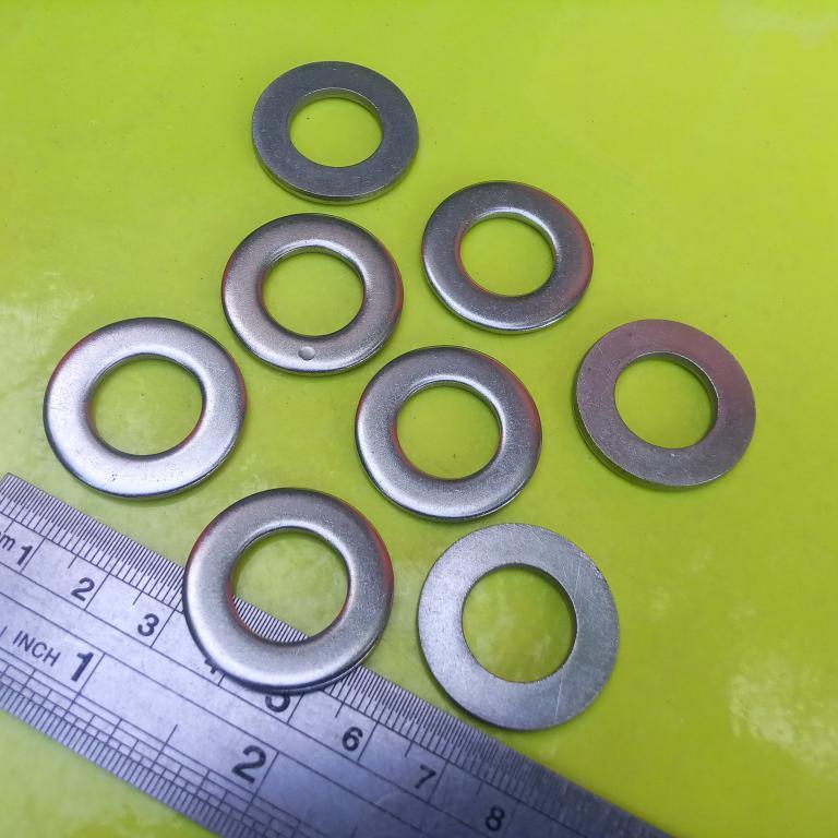 Jual RING PLAT SS M14 STAINLESS STEEL / RING BAUT KUNCI 22 / RING PLAT ...