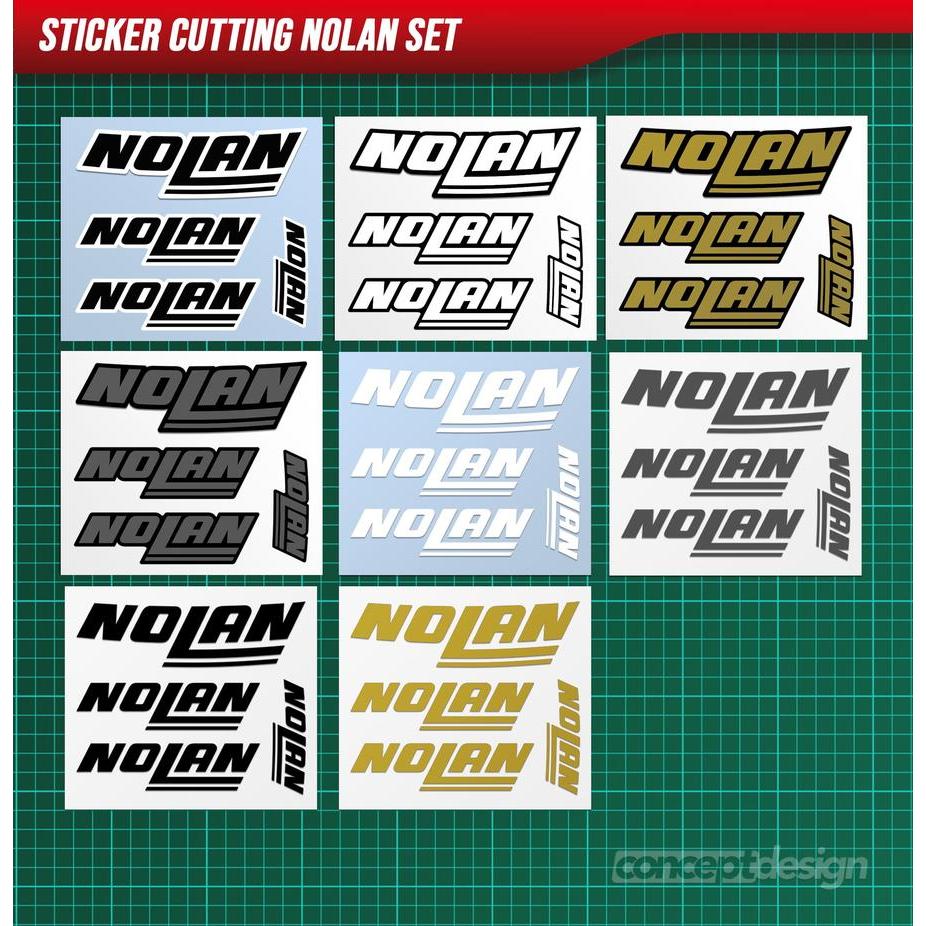 Jual Stiker / Sticker Helm Nolan Satu Set | Shopee Indonesia
