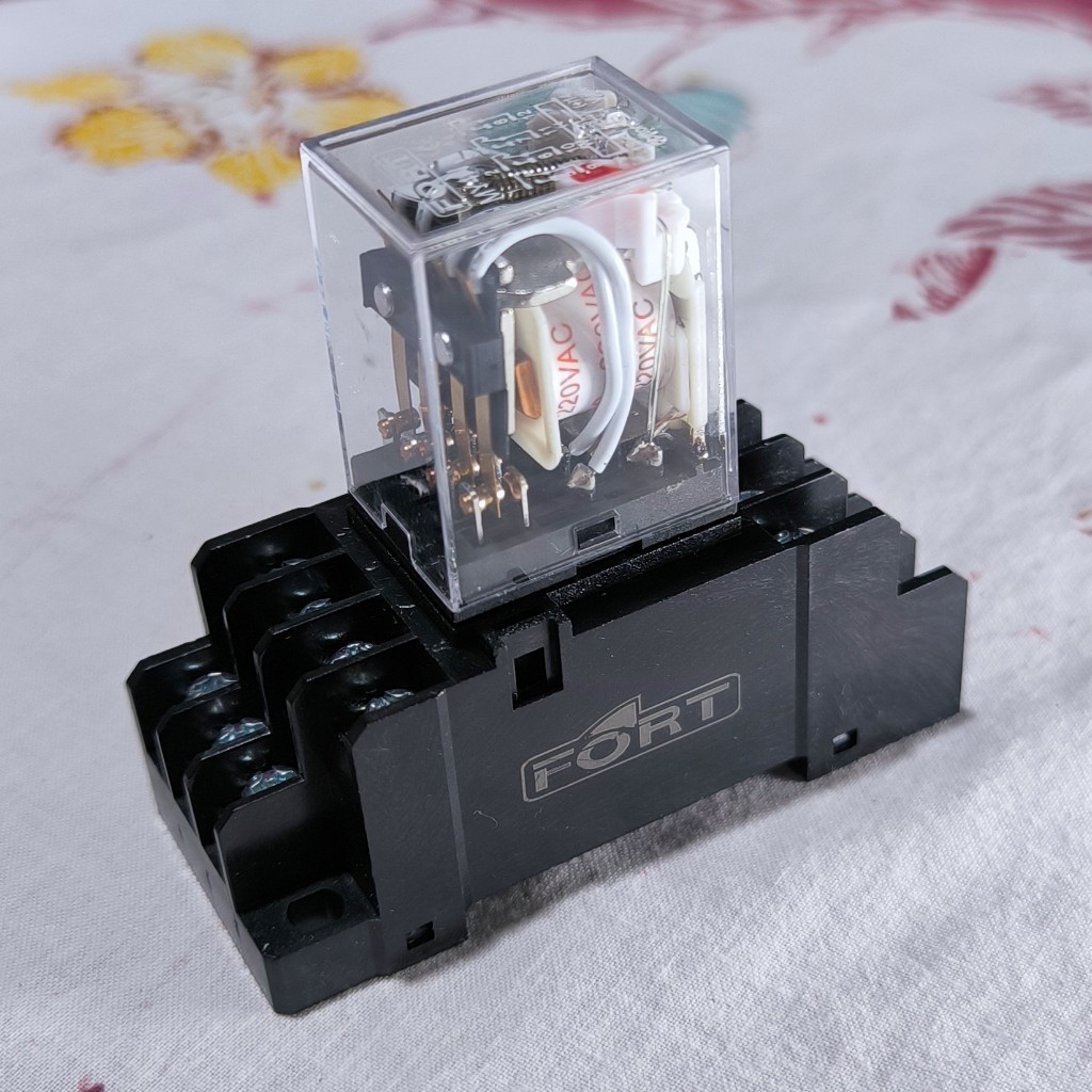 Jual Relay Fort MY4N 14p 220v Socket PYF14A-E Ori | Shopee Indonesia