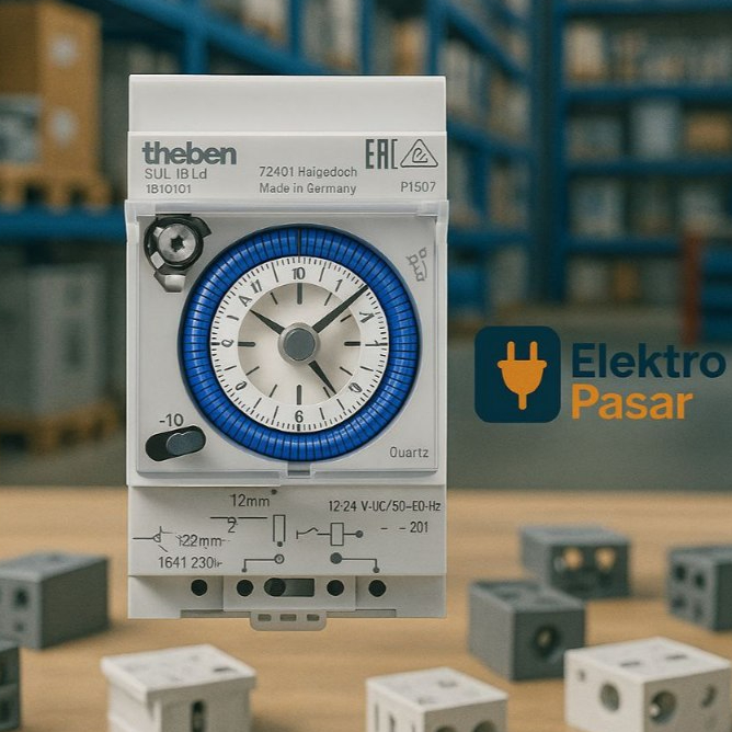 Jual TIMER Analog Theben SUL 181D Original – Saklar Waktu Listrik ...