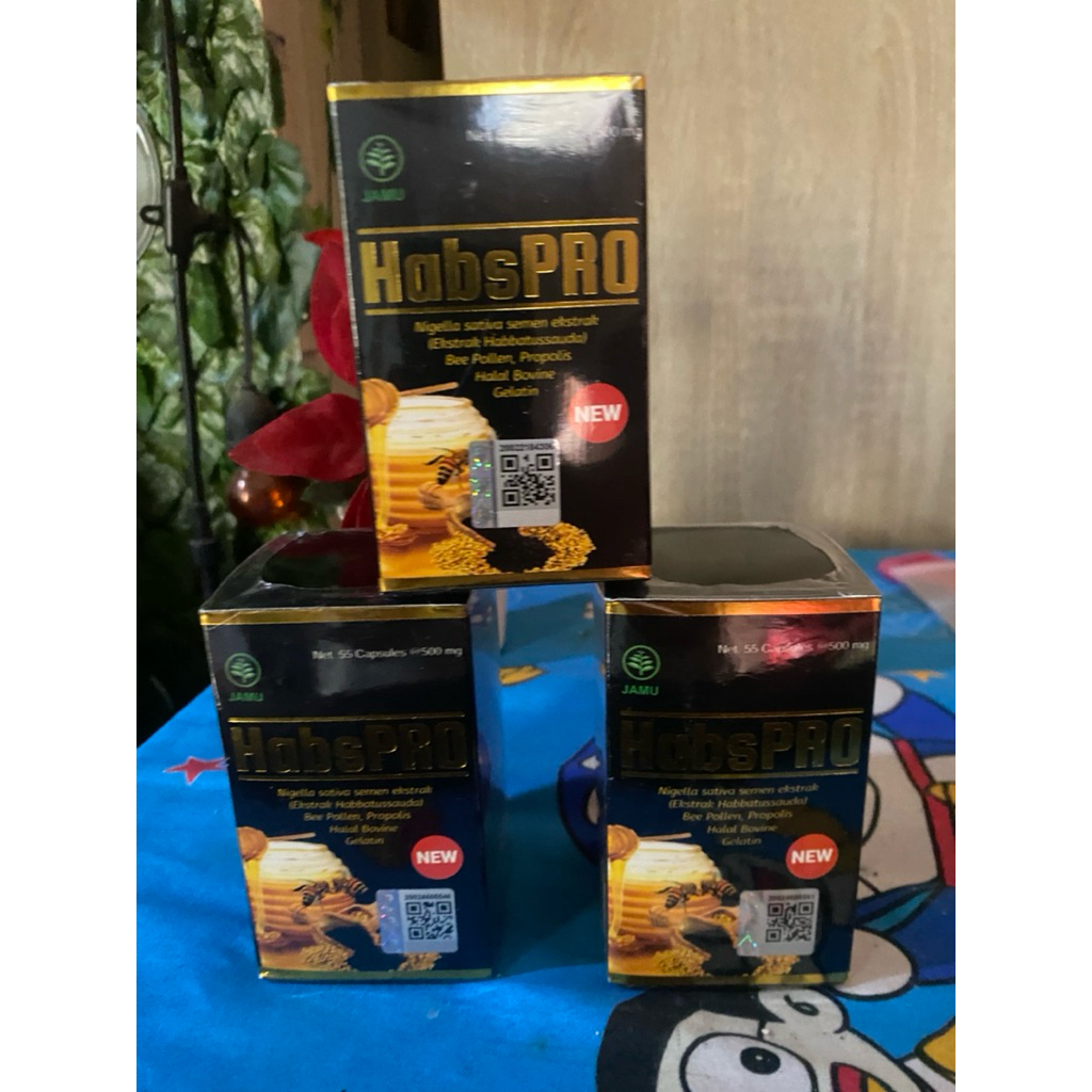Jual habspro orginal isi 55 kapsul | Shopee Indonesia
