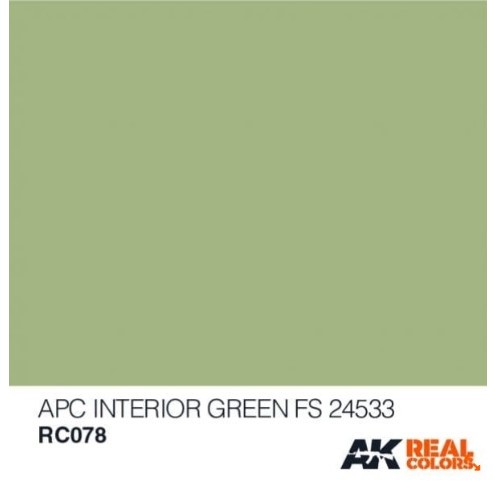 Jual APC INTERIOR GREEN FS 24533 RC078 - real color lacquer - model kit ...