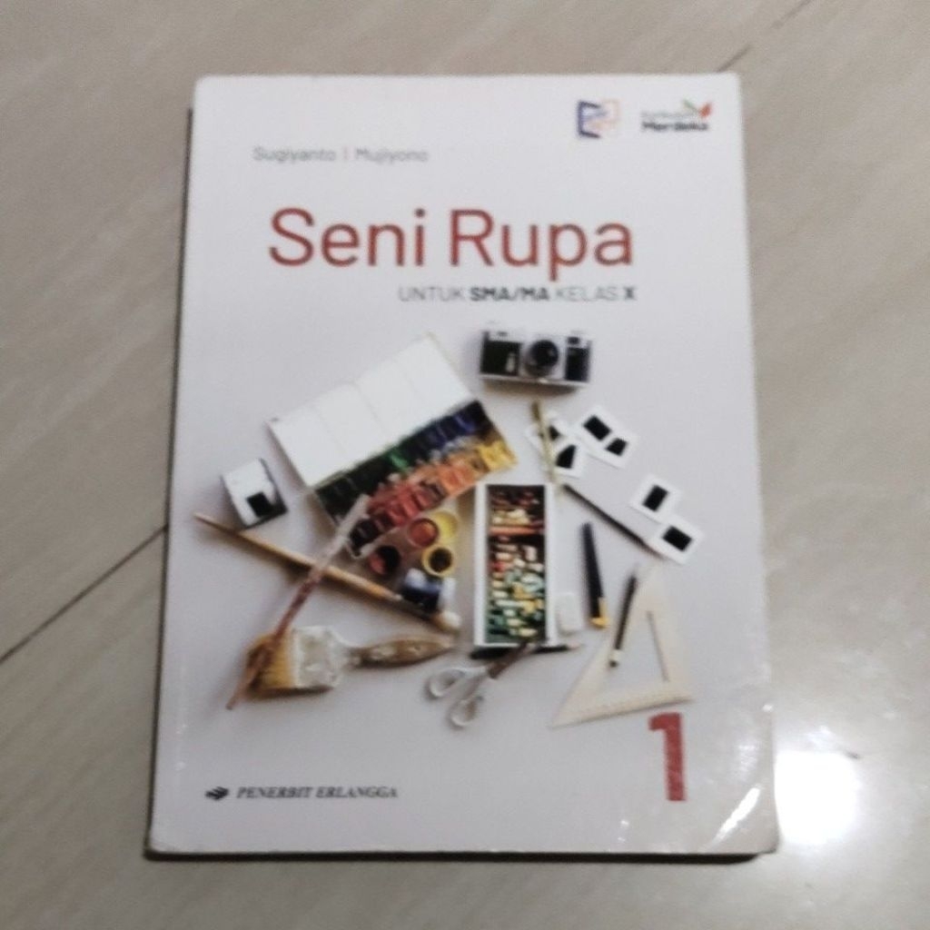 Jual BUKU ORI BUKU SENI RUPA SMA KELAS X/1/10 PENERBIT ERLANGGA ...
