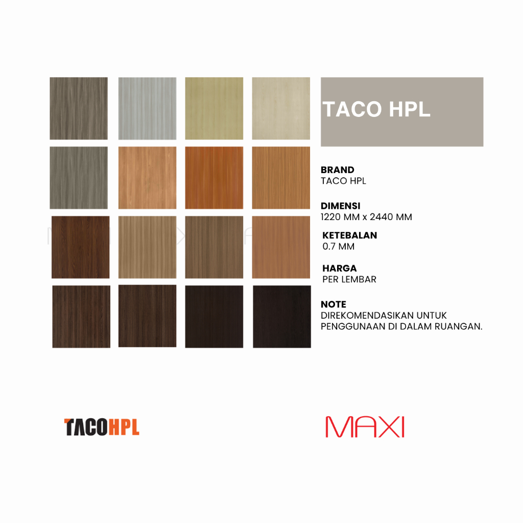 Jual HPL Taco Terlengkap & Harga Terbaru Juli 2026 | Shopee Indonesia