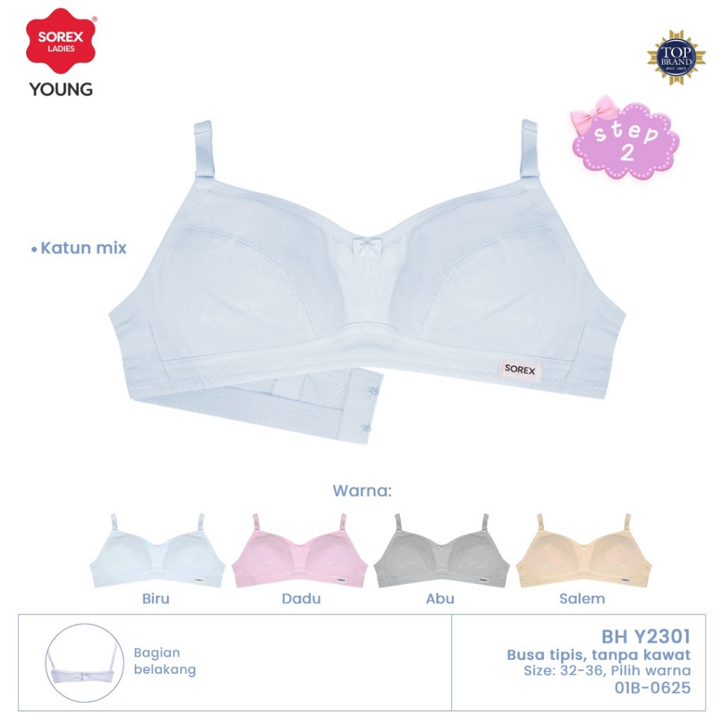 Jual Sorex Young BH Remaja Sorex Young Art Y 2301 Mini Bra Sorex Tanpa ...