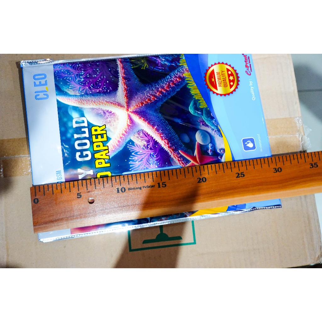 Jual Cleo Kertas Foto Silky Gold Ukuran A4 260gr Isi 20 Lembar / Photo ...