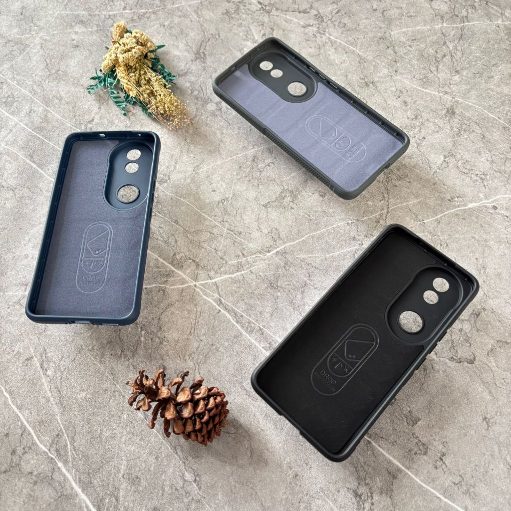 Jual Case Koper Vivo V50 5G Softcase Jacket Casing Gelombang TPU Rugged ...