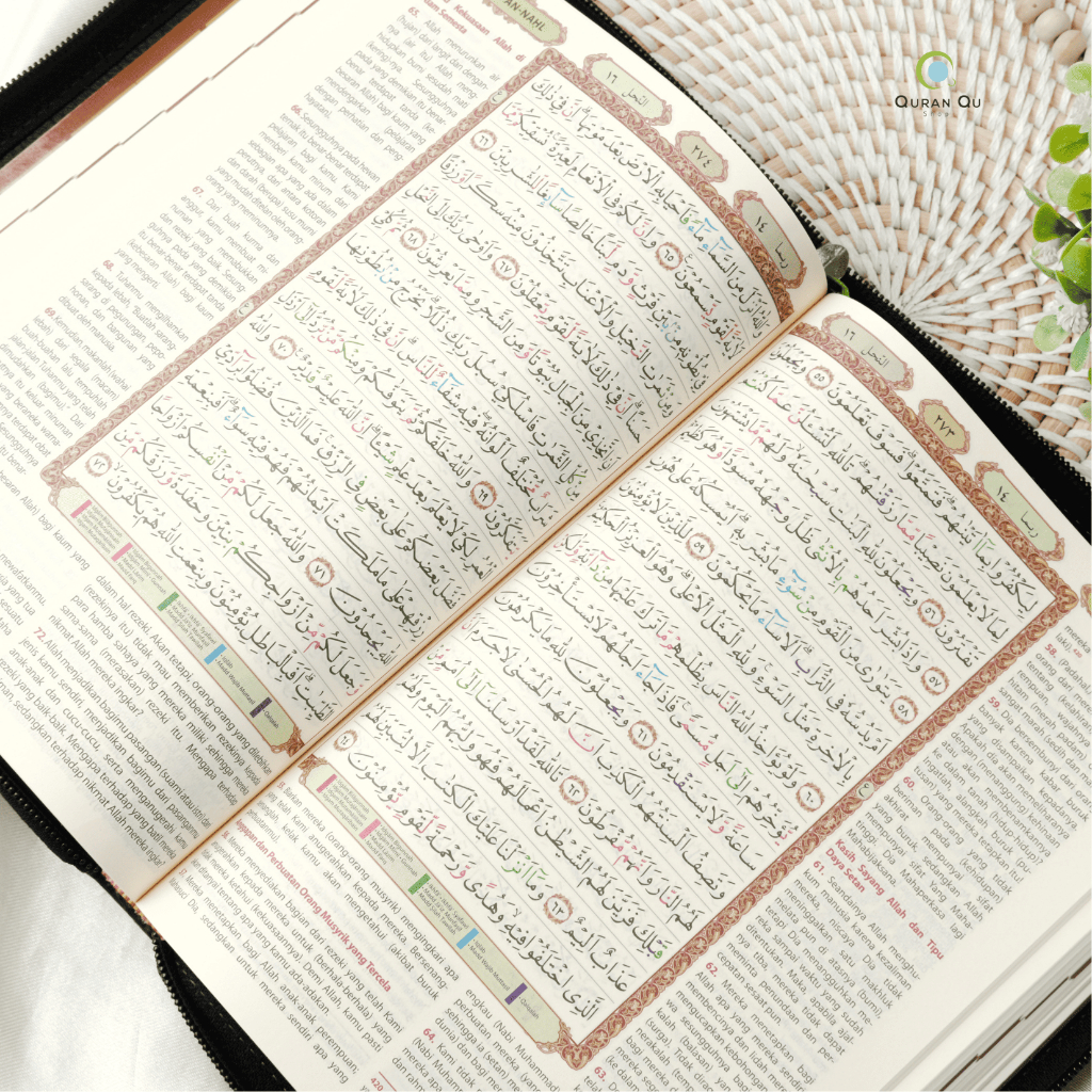 Jual AL QURAN TERJEMAH DAN TIDAK TERJEMAH TAJWID WARNA RESLETING RASM ...