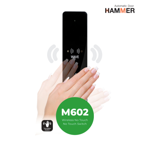 Jual Switch Touchless Hand Wave | Exit Button Wireless Wave Automatic ...
