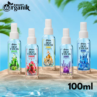 Natural Deodorant Tawas Spray 100ml Crystal Tawas Cair Alami - SMART ORGANIK