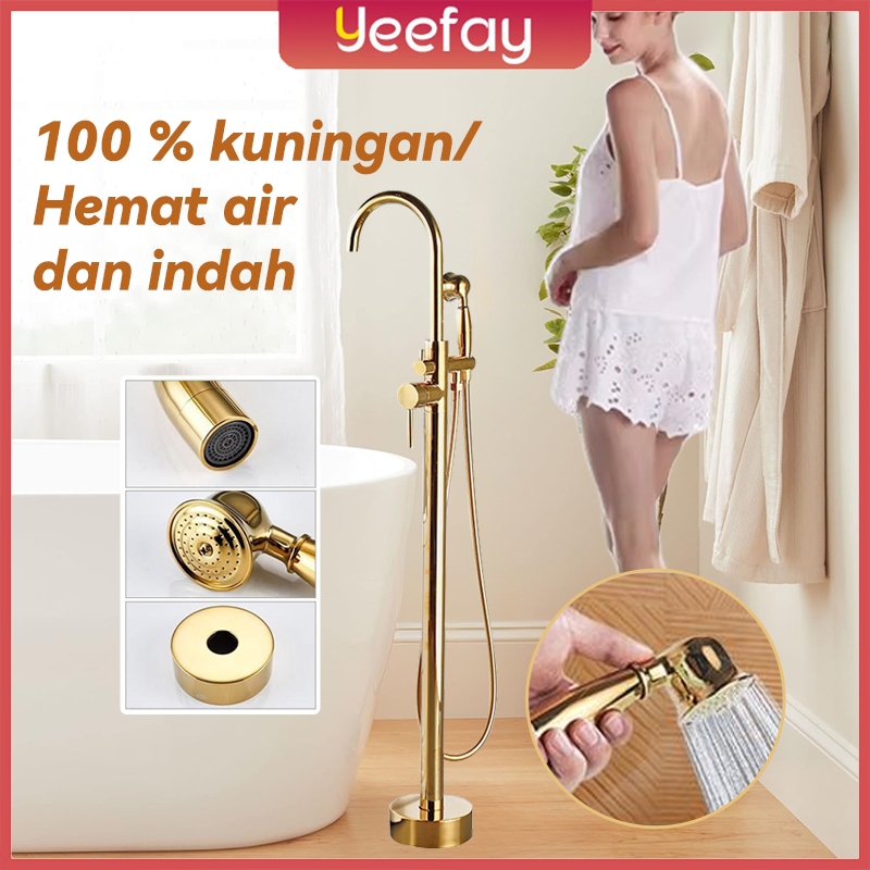 Jual ⭐Garansi&COD⭐Standing Mixer Shower Kran bathtub Europe/shower ...