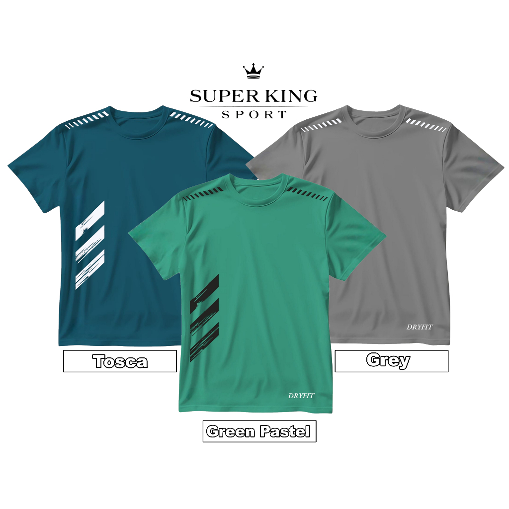 Koas Olahraga Running Training Gym Fitnes Kaos Volly Badminton Sepakbola Futsal Tennis Kaos Gym baju bola