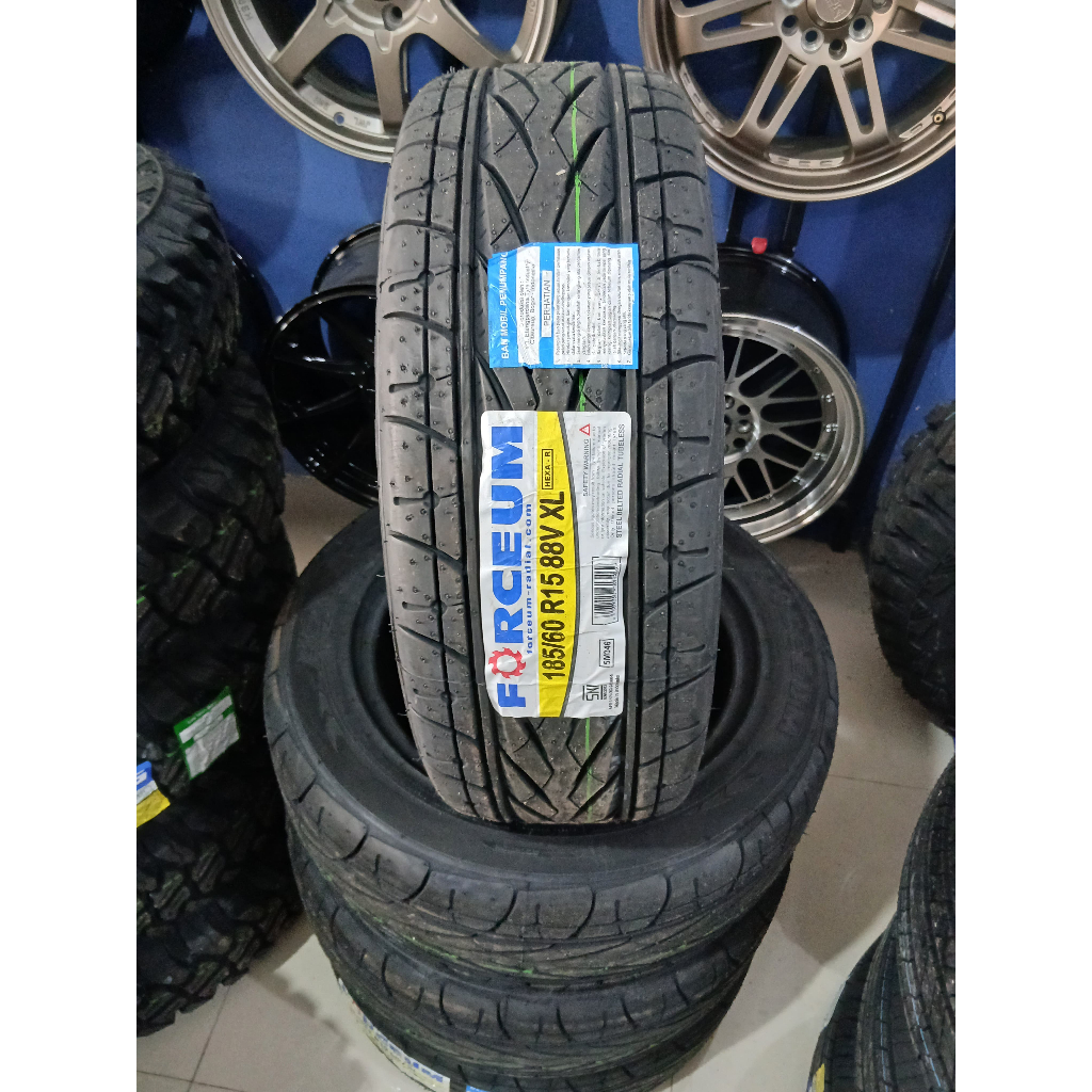 Jual BAN MOBIL RACING RING15 185 60 R15 MERK FORCEUM HEXA R TERMURAH DI ...
