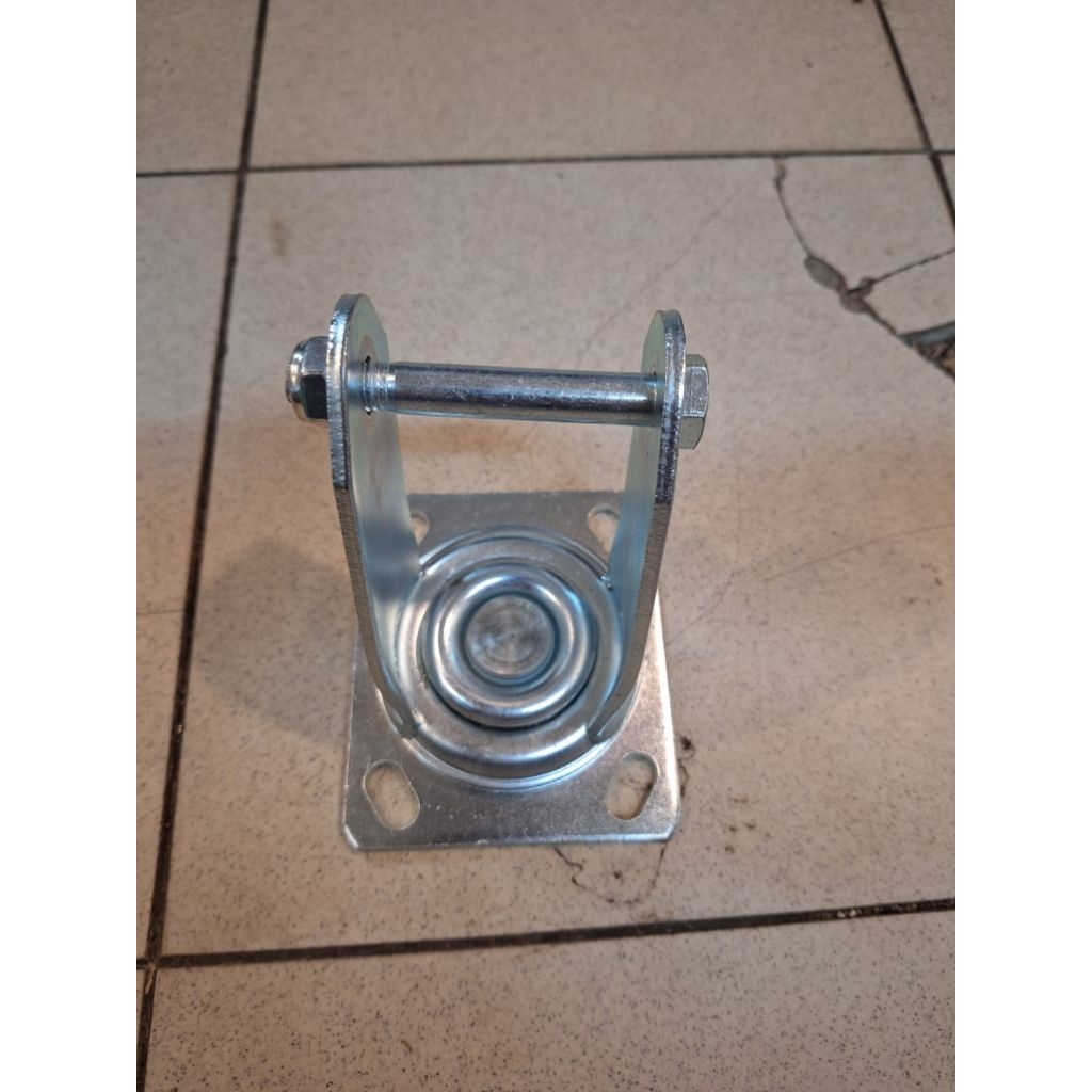 Jual Brecket Roda/Breack Kaki Roda Heavy Duty 4 inch Hidup/Putar ...