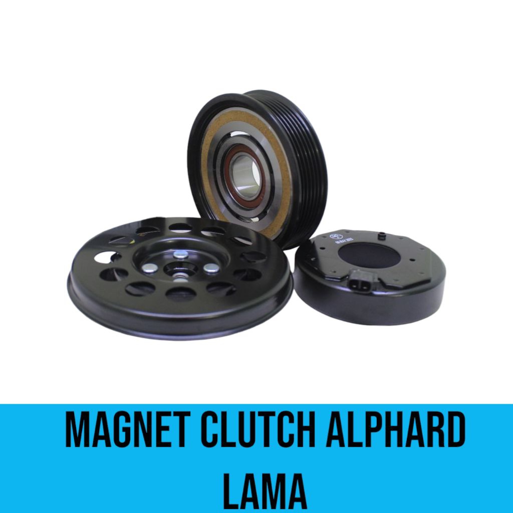 Jual Magnet clutch manit pully magnet clutch ALPHARD ALPAD 6PK | Shopee ...