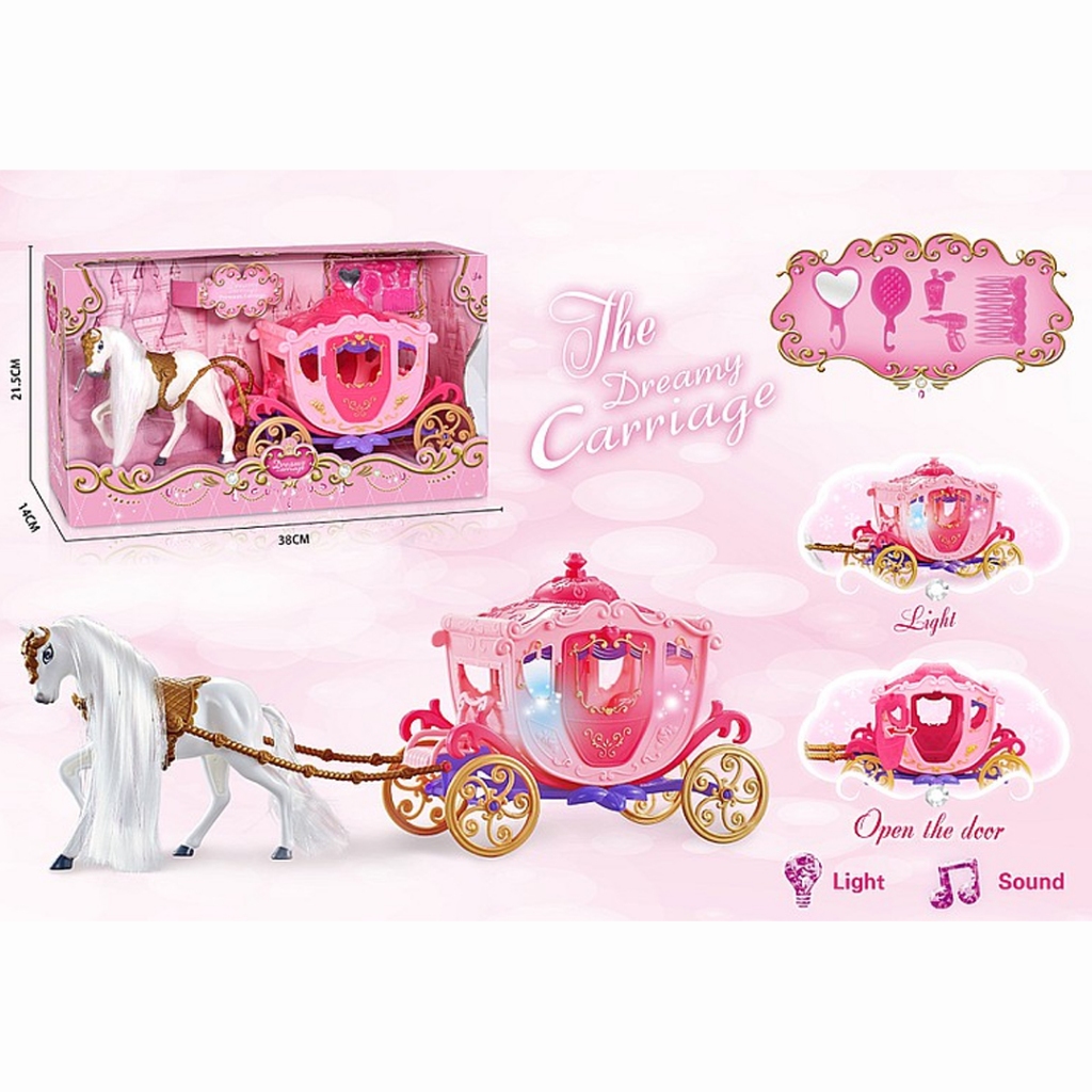 Jual Kereta Kuda Putri Mainan Anak | The Dreamy Carriage Kado Princess ...