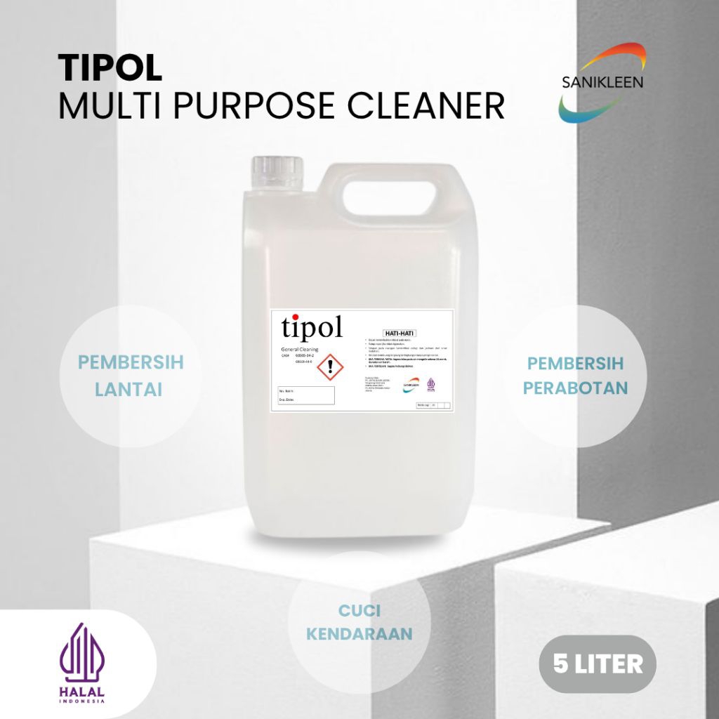 Jual SANIKLEEN TIPOL MULTI PURPOSE CLEANER | Shopee Indonesia