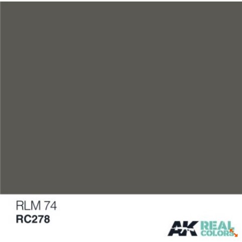 Jual RLM 74 RC278 - real color lacquer - model kit paint | Shopee Indonesia