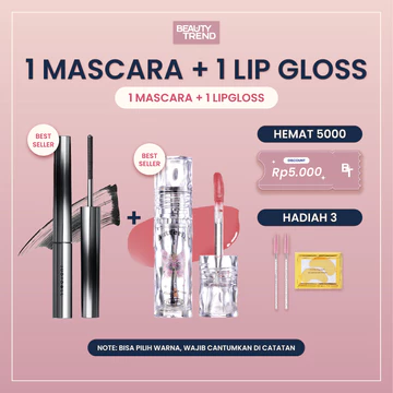READY Flortte Lip Lacquer Hello Beauty Lip Gloss Glossy Lembab Tahan Lama Tidak Transfer