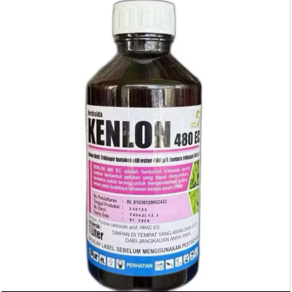 Jual KENLON 480 G/L @1LITER HERBISIDA SISTEMIK PEMBUNH POHON BESAR ...