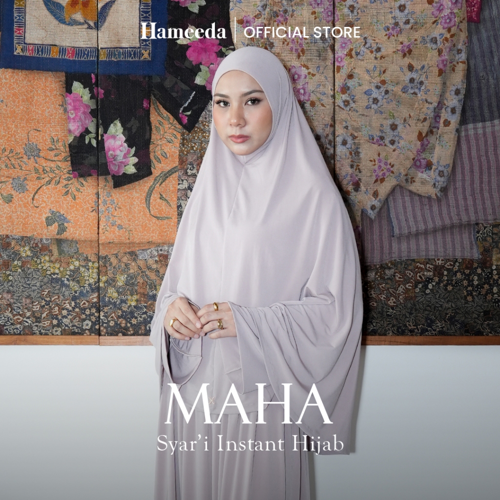 Jual Hameeda - MAHA Khimar Syar’i Instant Hijab | Hijab Instant Umrah ...