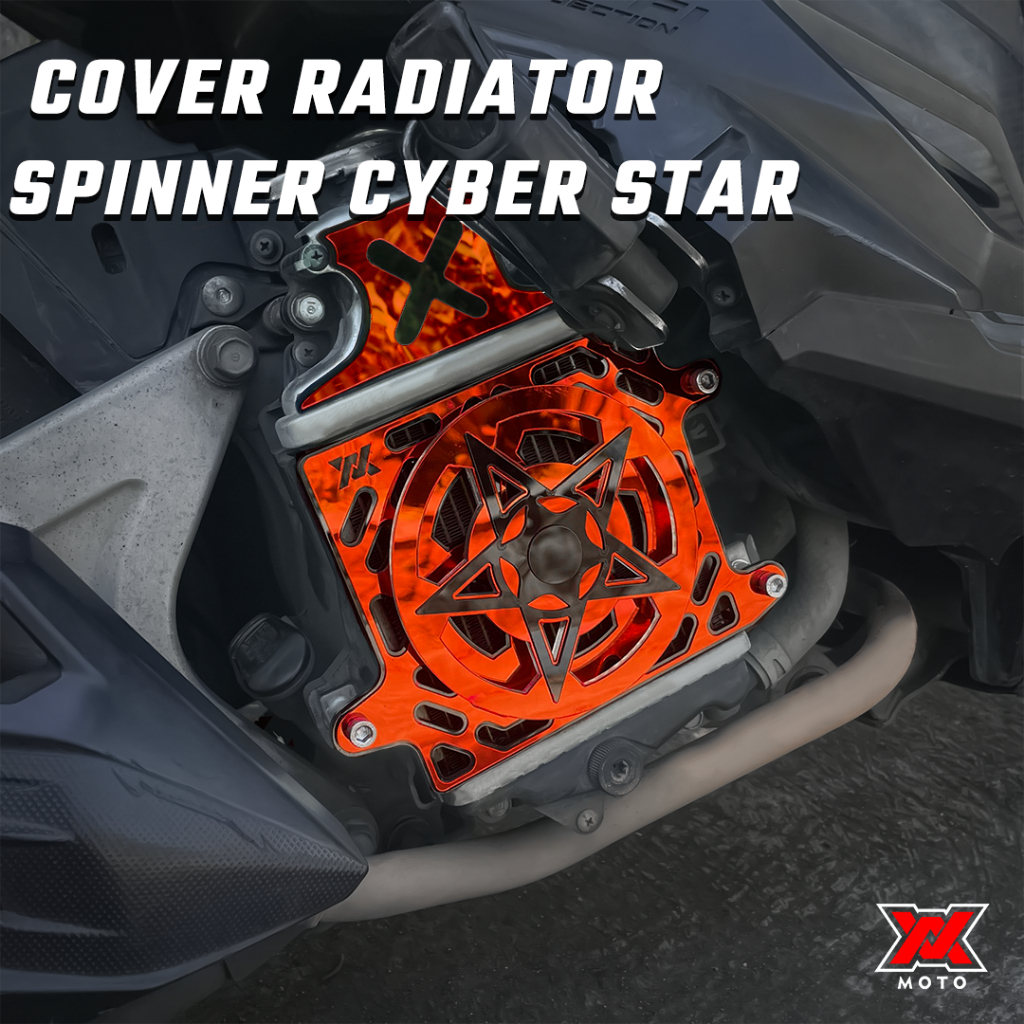Jual AV MOTO Cover Radiator Spinner Cyber Star Series Vario Nmax Aerox ...