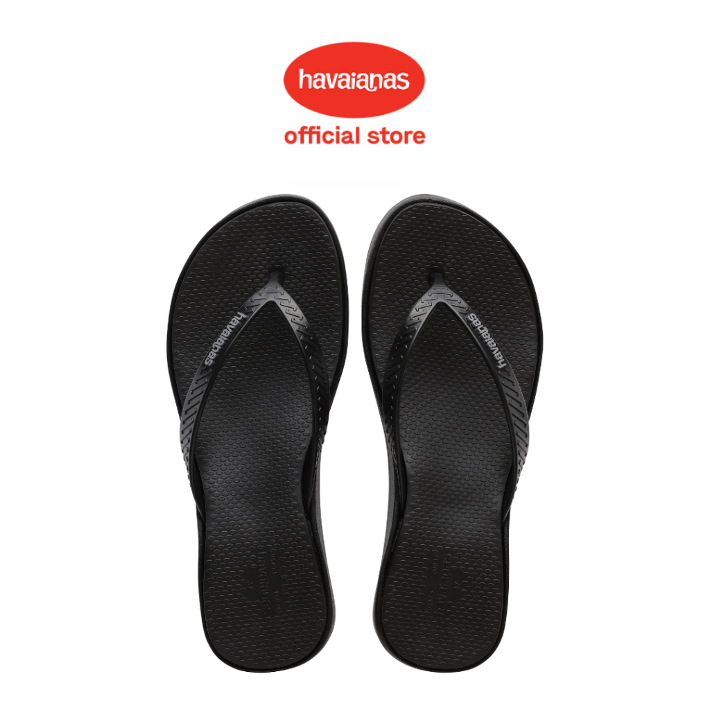 Infradito Havaianas High Platform II Per Donna: Suola In Gomma, Rialzata, Impermeabile, Antiscivolo, Colore Nero, Taglia 39 EU - copertina