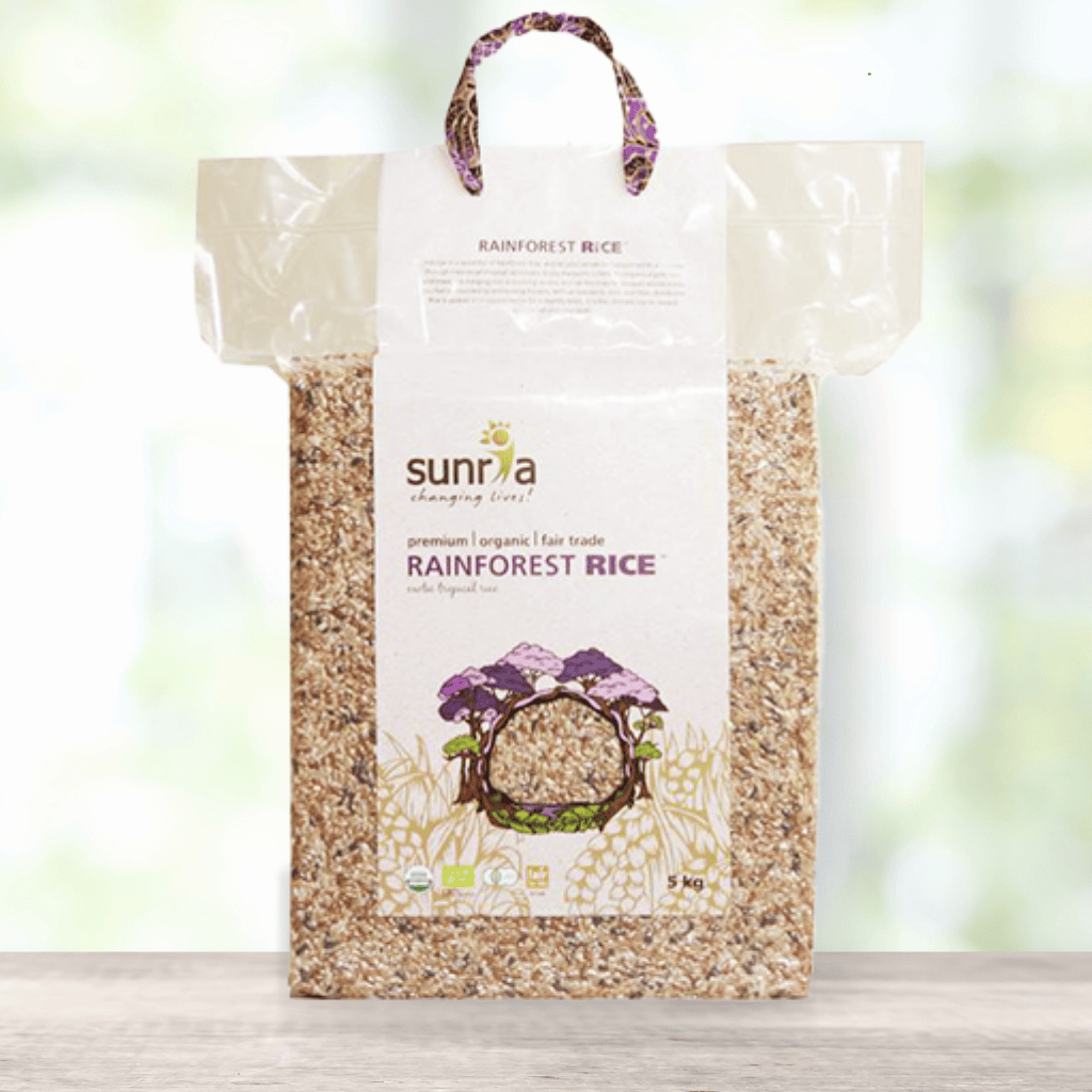 Jual Beras Rainforest - Rainforest Rice Sunria - 5kg | Shopee Indonesia