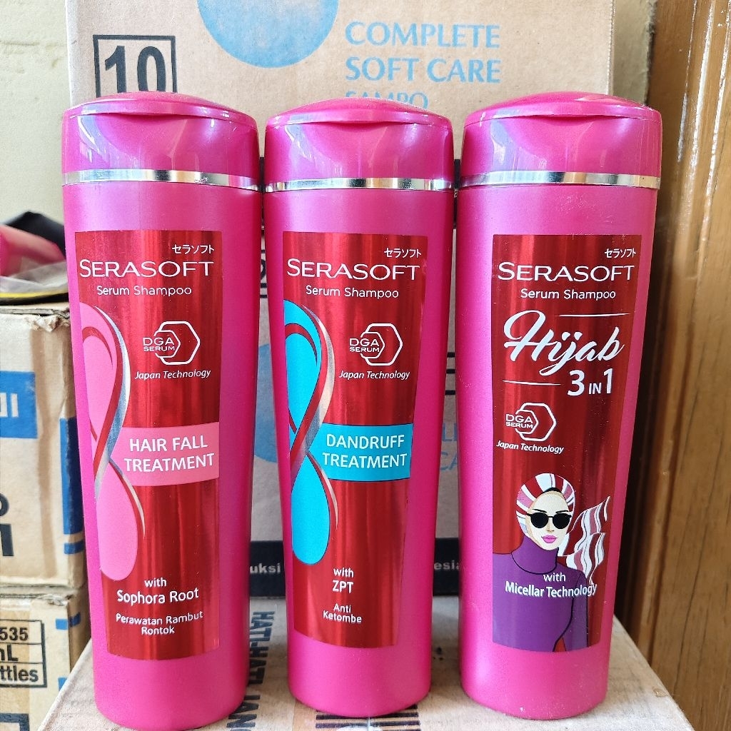 Jual SERASOFT SHAMPOO 170 ML | Shopee Indonesia