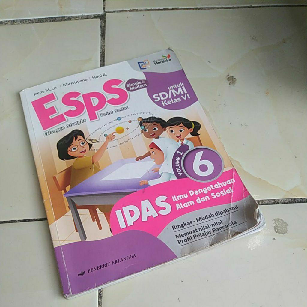 Jual BUKU ORIGINAL• ESPS IPAS VOLUME 1 ILMU PENGETAHUAN ALAM DAN SOSIAL ...