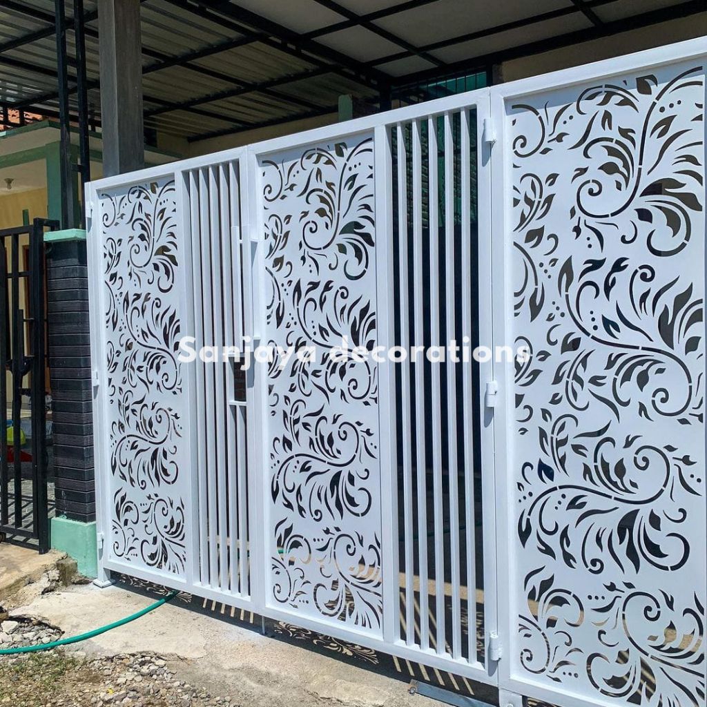 Jual Pagar Laser Cutting Custom Minimalis Modern/pagar motif/pagar ...