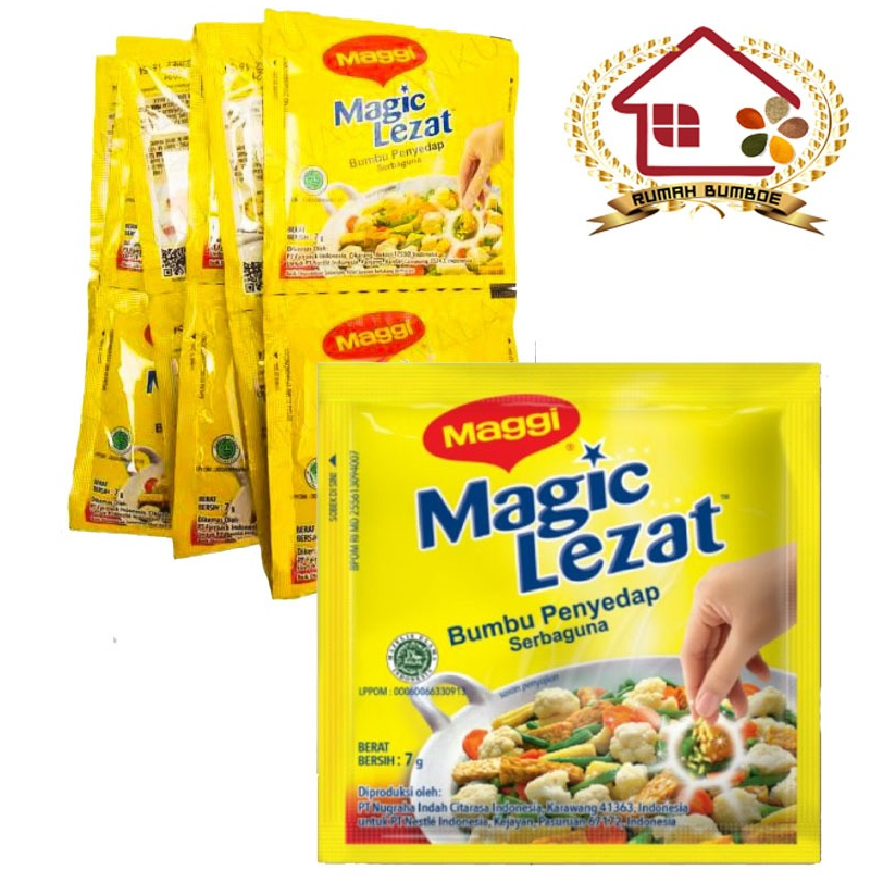 Jual (6 renteng X 12 sachet) MAGGI Magic Lezat 6 RENTENG Bumbu Penyedap ...