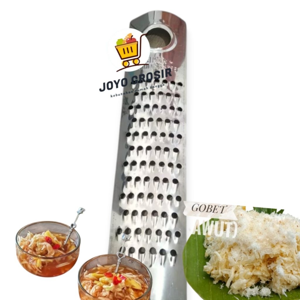 Jual GOBET alat untuk menggobet buah singkong plat growol | Shopee ...
