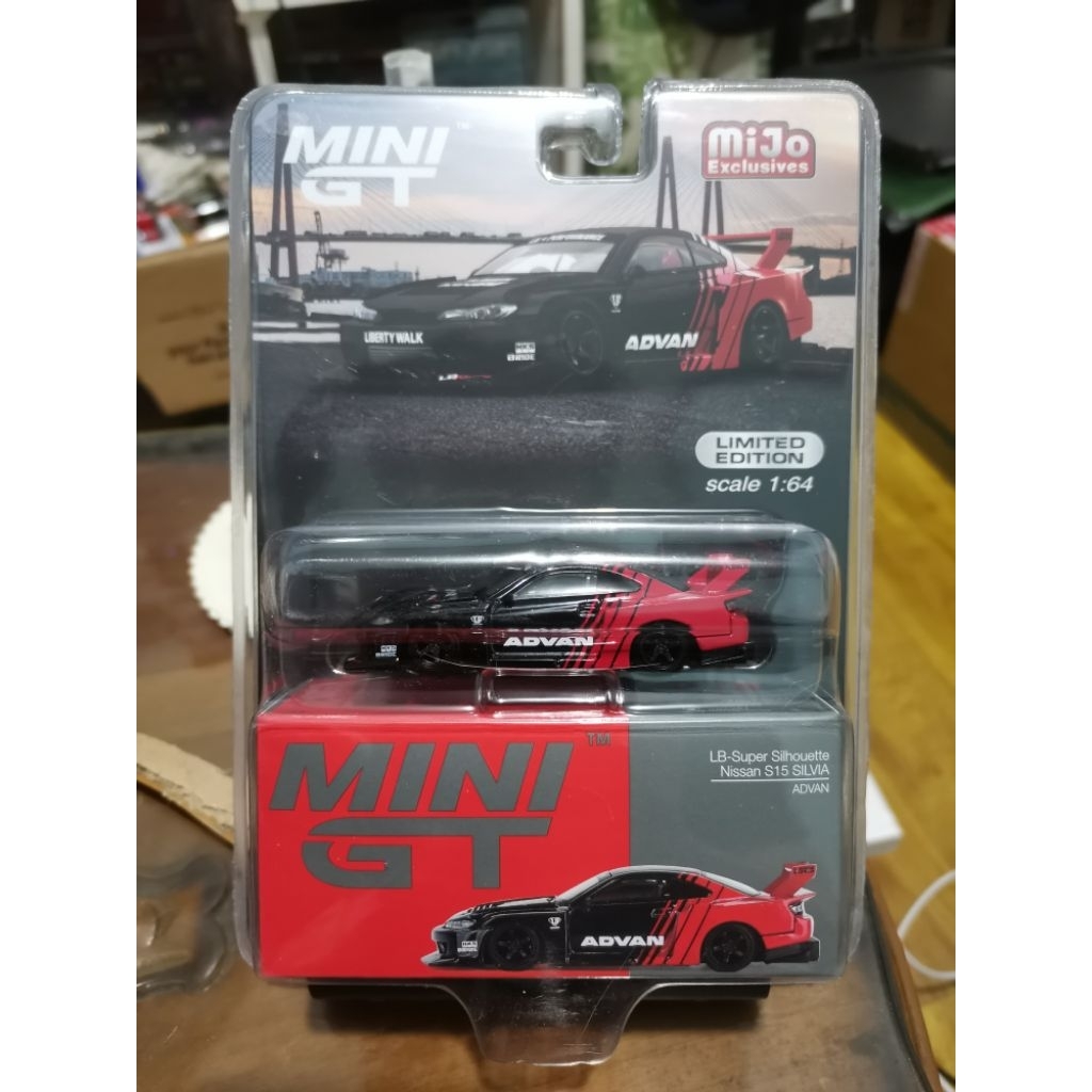 Jual Mini GT LB Super Silhouette Nissan S15 Silvia Advan | Shopee Indonesia