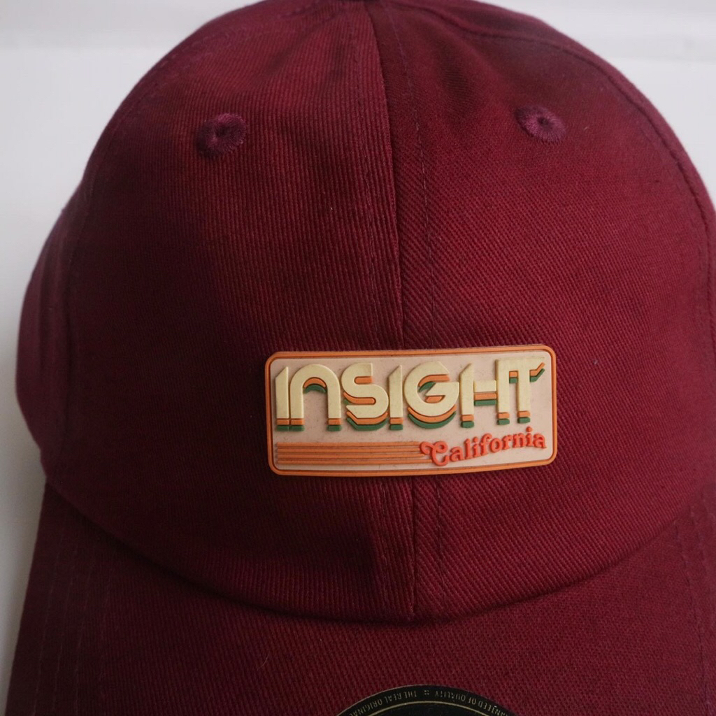 Jual (New) Insight Men Cap Seventies Dad - Maroon | Shopee Indonesia