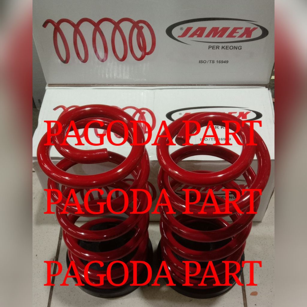 Jual PER KEONG COIL SPRING JAMEX PROGRESIF PREMIUM EMPUK AVANZA / VELOZ ...