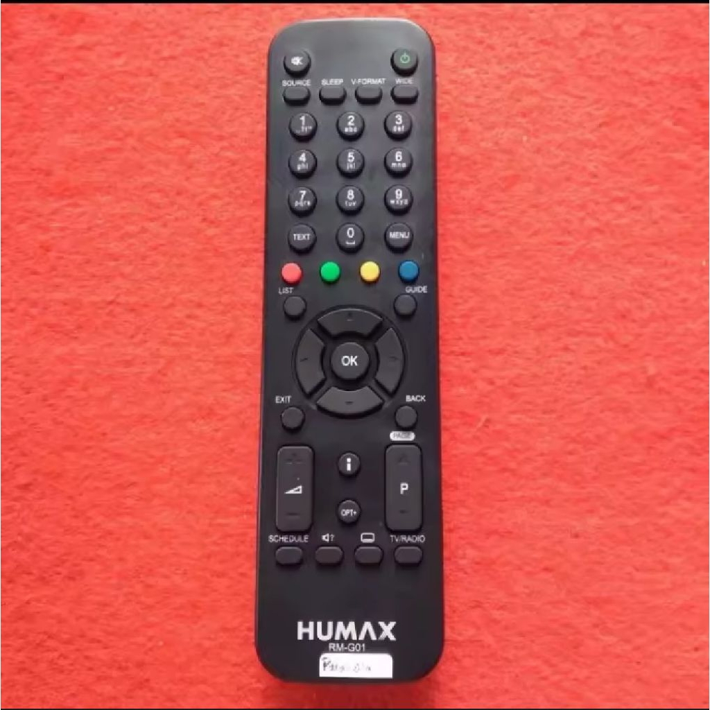 Jual Remote Control TV PARABOLA HUMAX RM-G01 Original | Shopee Indonesia