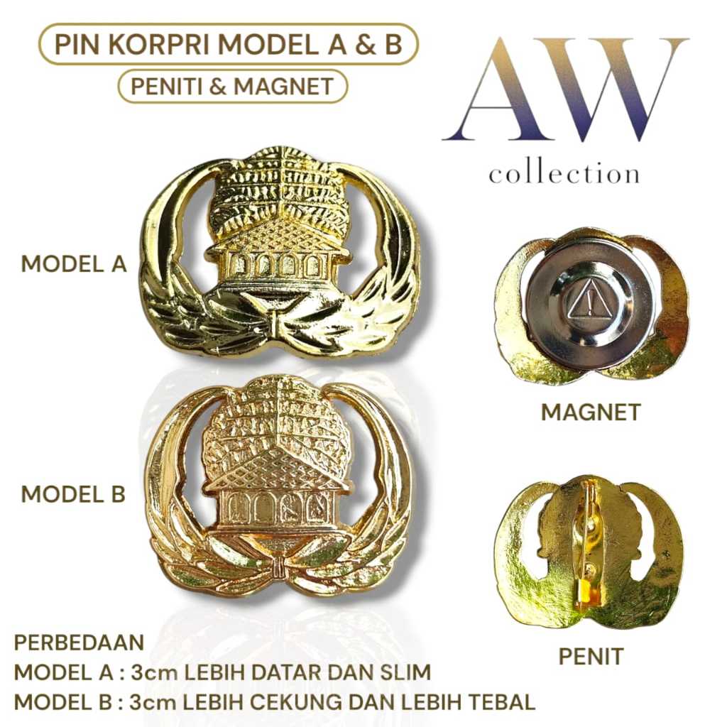Jual Pin Korpri Terlengkap & Harga Terbaru Agustus 2026 | Shopee Indonesia