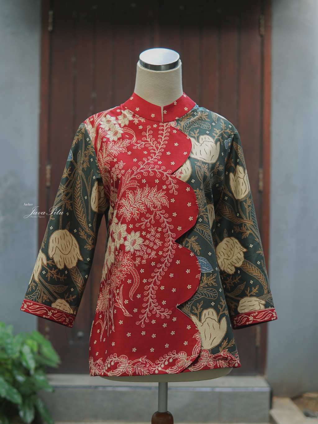 Jual JavaPitu - Blouse Lace Van Java - Floravera - 6409 | Shopee Indonesia