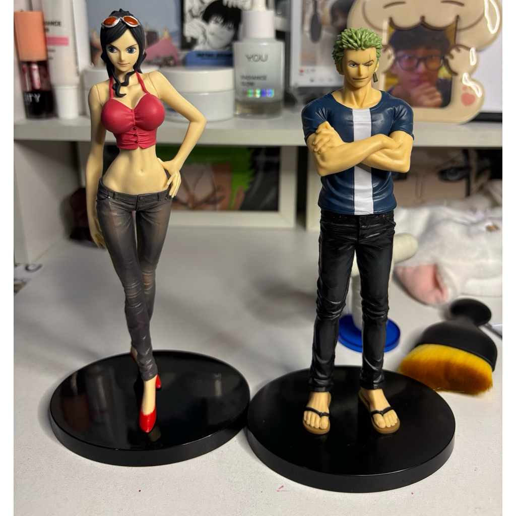 One Piece – Figura Monkey D. Luffy Jeans Freak Vol.1 – Banpresto – Colore Blu – 17 Cm - 3