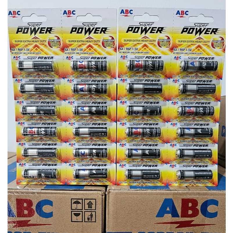 Jual Superpower renceng ABC AA Carbonzinc R6 SPW rcg isi 12 Pcs /AA ...