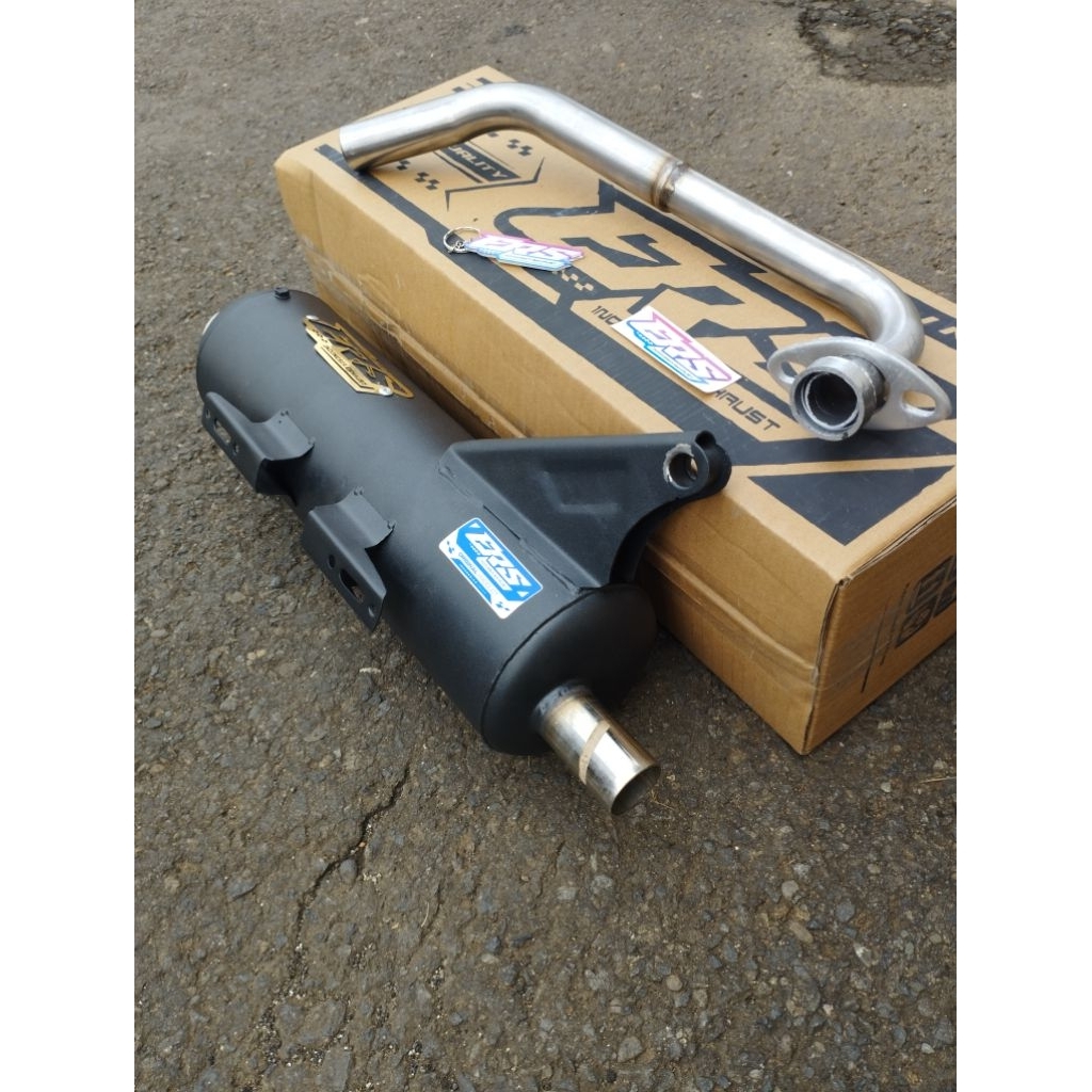 Jual Luster Knalpot standar racing Original ERS Exhaust Mio Beat Vario ...