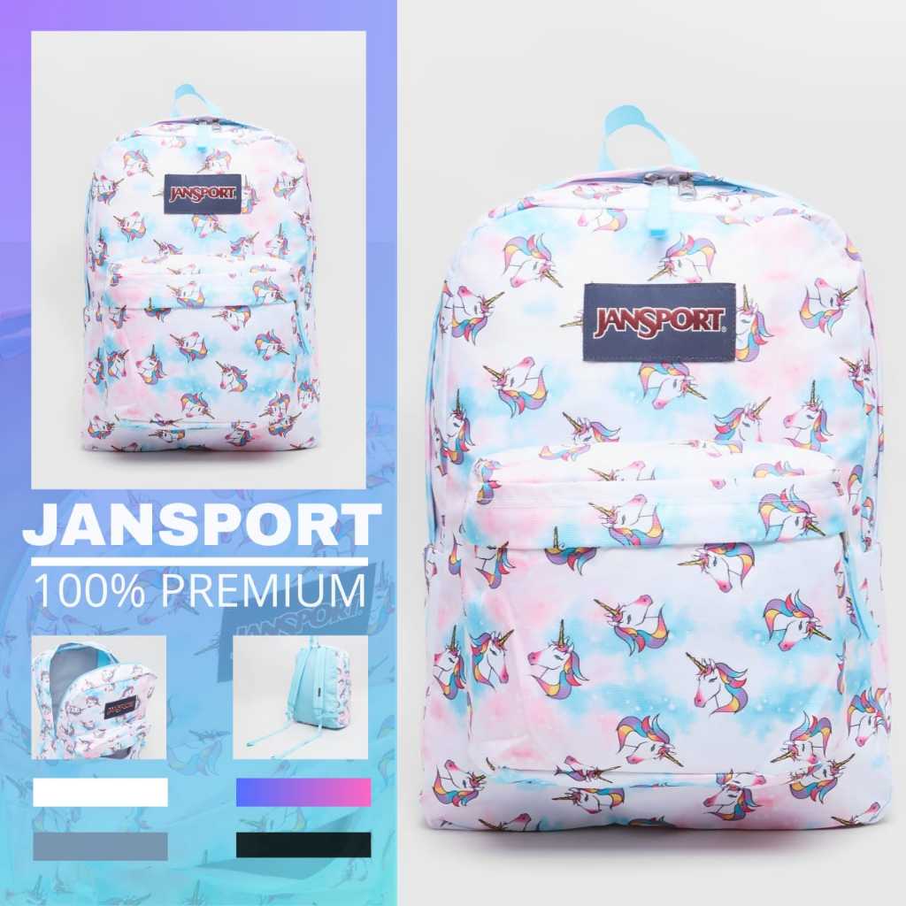 Jansport Bagpack Jansport Unicorn Clouds Backpack Unicorn Backpack