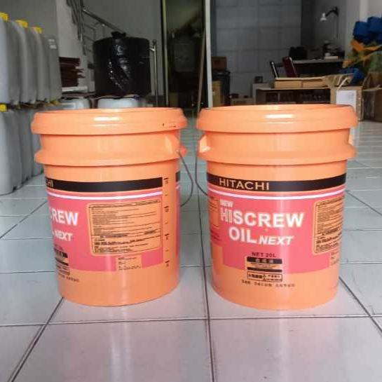 Jual OLI KOMPRESOR HI SCREW NEXT - HITACHI AIR SCREW COMPRESSOR