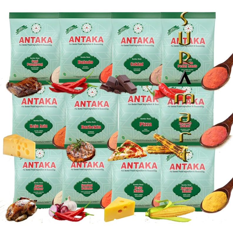 Jual (100 gr) ANTAKA ANEKA RASA Penyedap Rasa Untuk Tahu Crispy Maupun ...
