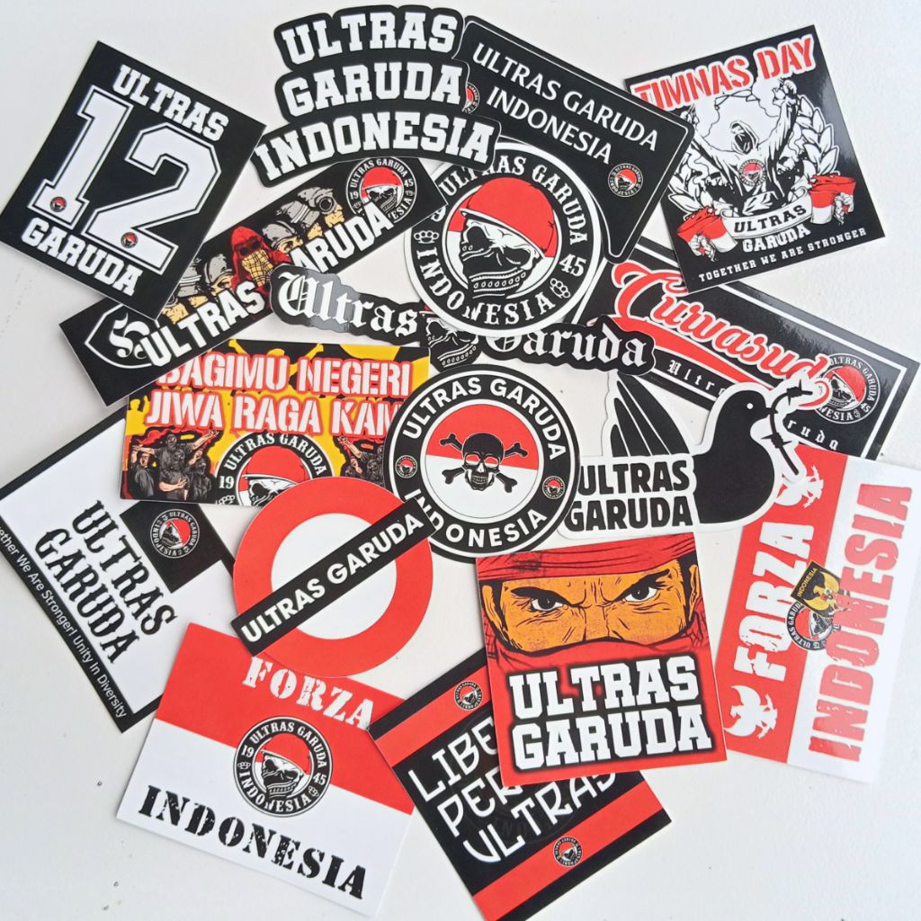 Jual Sticker Pack Ultras Garuda Indonesia VOL 1 | Timnas Indonesia ...