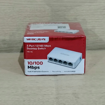 Jual Mercusys MS105 5-Port 10/100Mbps Desktop Ethernet Switch Hub MS ...